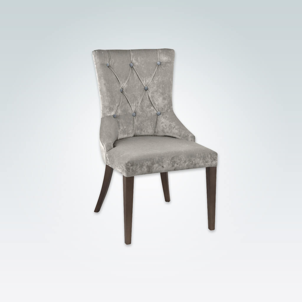 Polly velvet dining discount chair